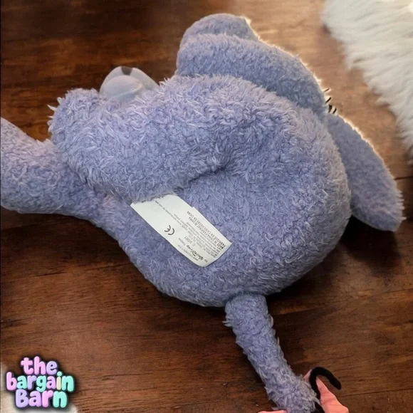 Disney Store Vintage Winnie the Pooh Classic 12” Eeyore w/ Teddy Bear Plush Toy - Picture 5 of 5